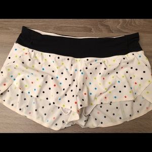 Lululemon Speed Shorts size 8